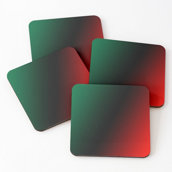 Item preview, OMBRE GRADIENT DIP DYE BLACK RED AND GREEN - OVER 100 PATTERNS ON OZCUSHIONS designed and sold by ozcushions.