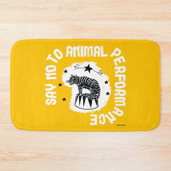 Item preview, Say NO to Animal Performance – Tiger  designed and sold by Hell-Prints.