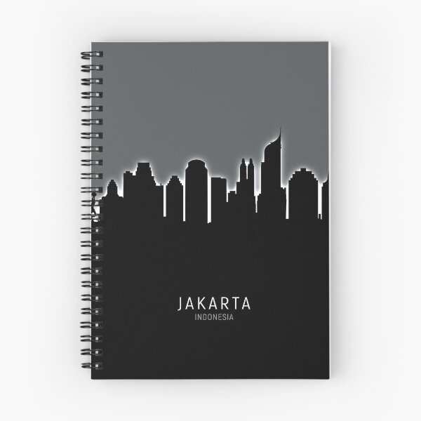 Item preview, Jakarta Skyline Indonesia designed and sold by ArtPrints.