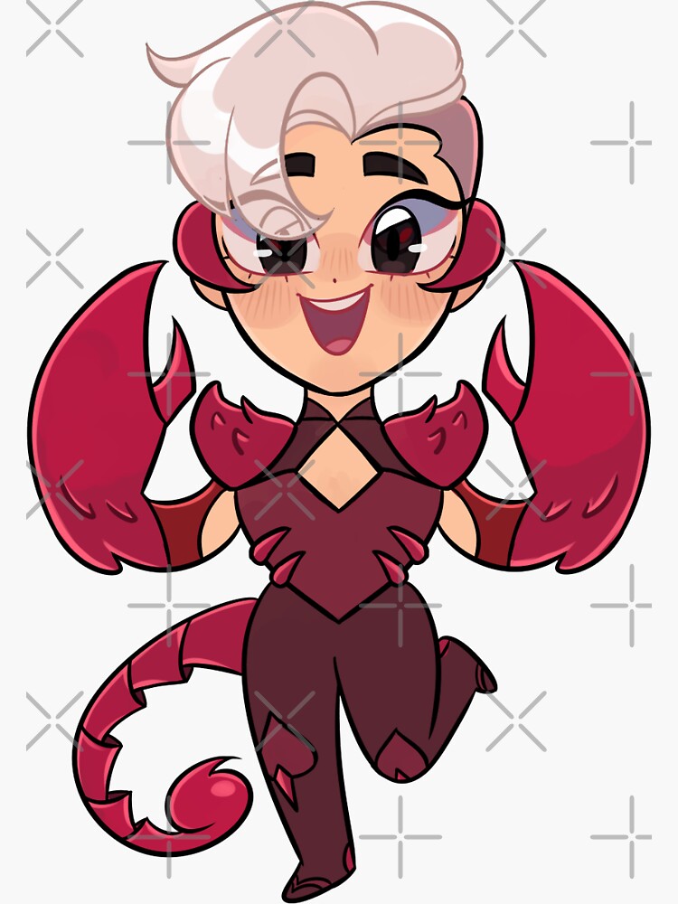 She Ra Princess Of Power Scorpia Sticker For Sale By Kyotemeru Redbubble 7591