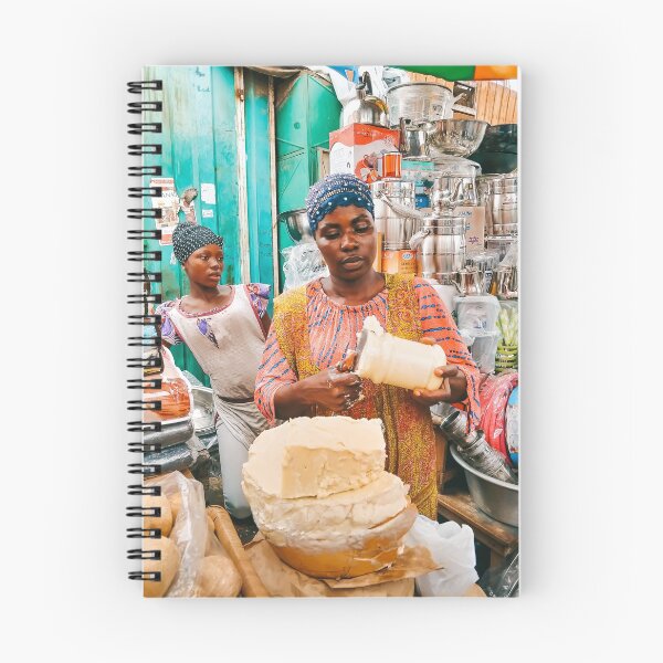 Item preview, Portrait of Ghanaian woman selling Shea Butter on the Market in Accra, Ghana designed and sold by michieldros.
