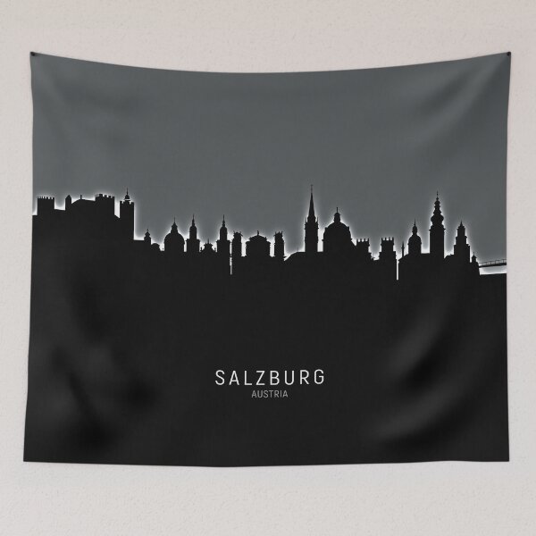 Item preview, Salzburg Austria Skyline designed and sold by ArtPrints.
