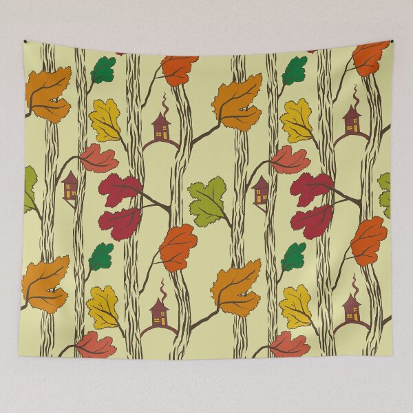 Item preview, Fall Treehouse Pattern designed and sold by ELMayer.