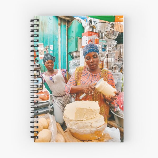 Item preview, African lady selling Shea Butter on the Market in Accra, Ghana designed and sold by michieldros.