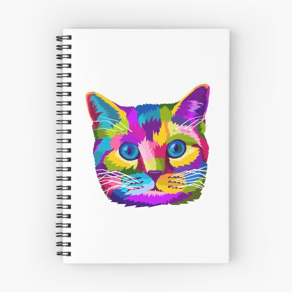 Item preview, Cat Face - Colorful designed and sold by anass002.