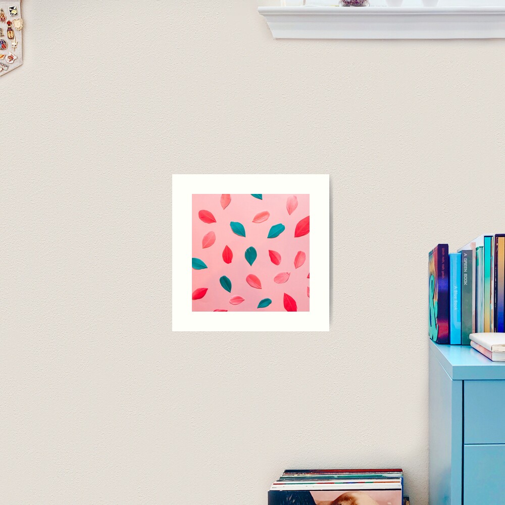 Сolorful feathers Art Print