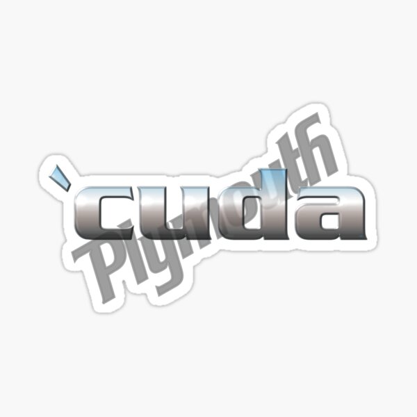 'Cuda 1 Sticker