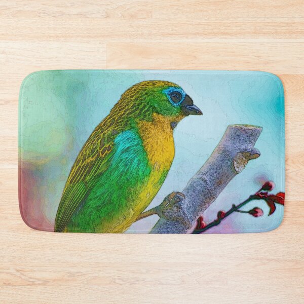 Item preview, Brassy Breasted Tanager Bird designed and sold by Heathermarie321.