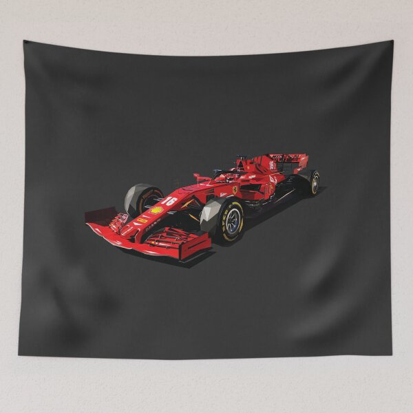 Item preview, Charles Leclerc SF1000 Low Poly Art designed and sold by pxlG.
