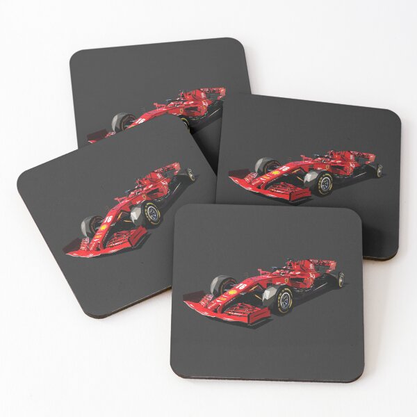 Item preview, Charles Leclerc SF1000 Low Poly Art designed and sold by pxlG.