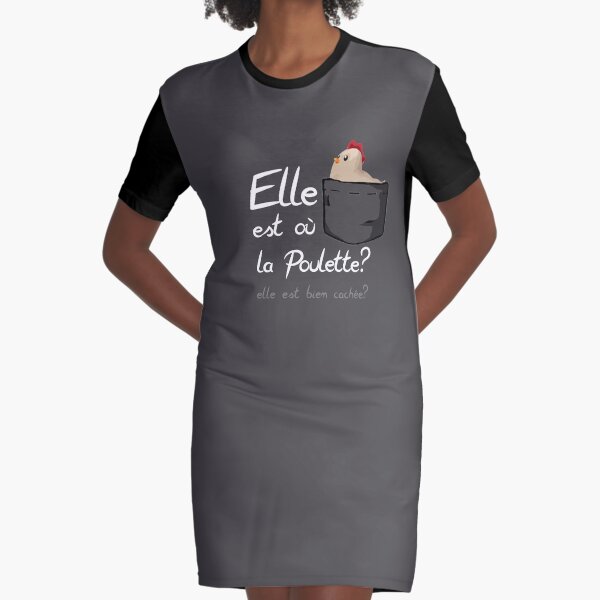 bien escondido Vestido camiseta
