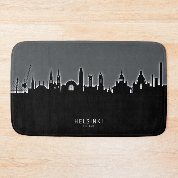 Item preview, Helsinki Finland Skyline designed and sold by ArtPrints.