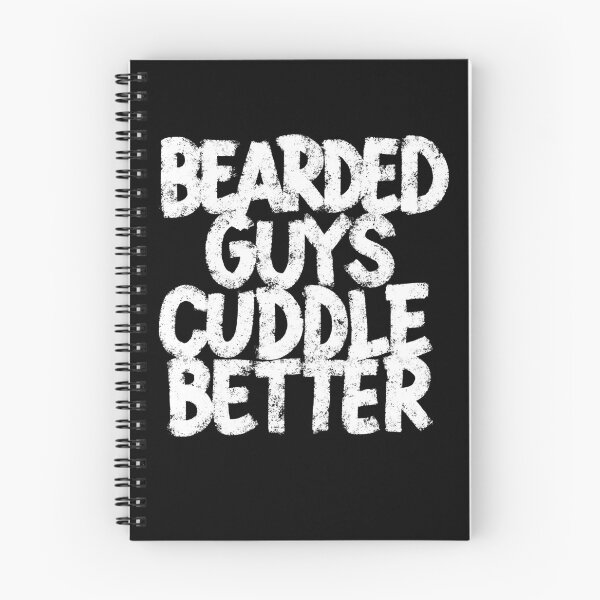 Item preview, Bearded guys cuddle better designed and sold by Zagach Letters.