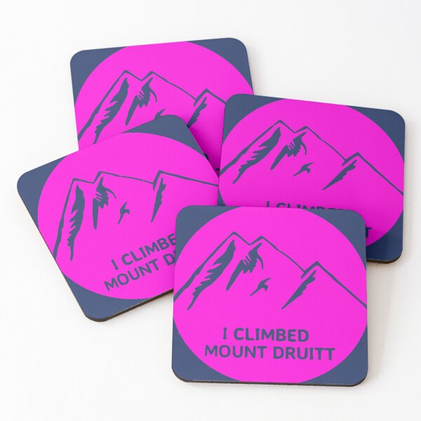 Item preview, I climbed mount druitt pink designed and sold by shtem.