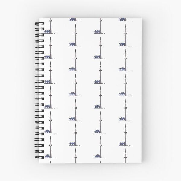 Item preview, CN tower flat design illustration designed and sold by TheBestOtaku.
