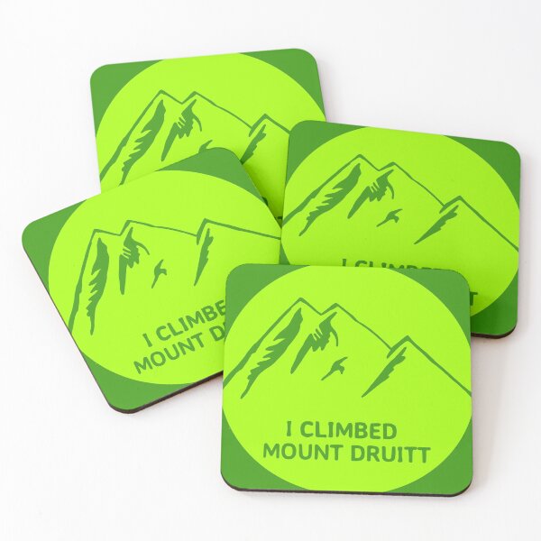 Item preview, I climbed mount druitt lime green designed and sold by shtem.