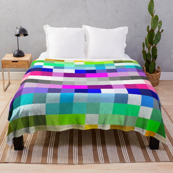 Item preview, Color palette all colors plaid designed and sold by Patricia Piotrak.