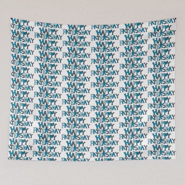 Item preview, Happy Fathers day blue and grey designed and sold by Robyn18.