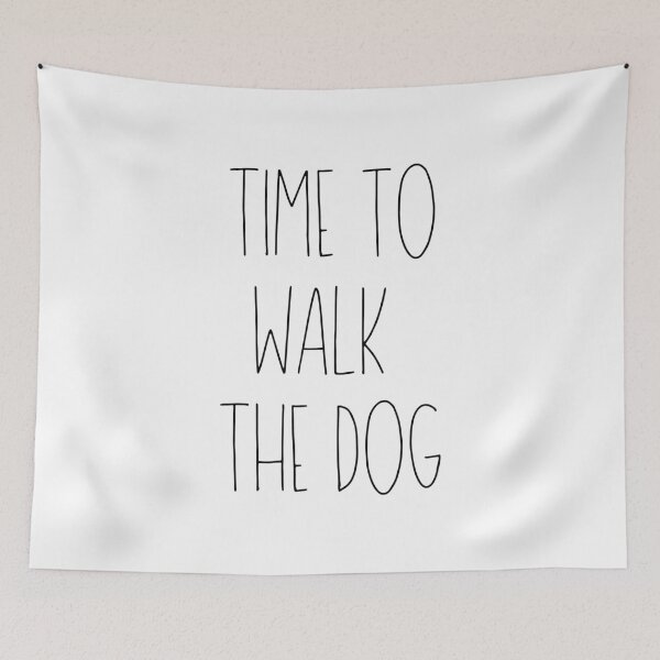 Item preview, Time To Walk The Dog Dogs Lover designed and sold by JustCreativity.