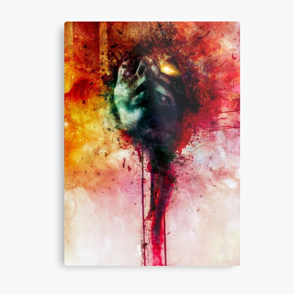 W.O.U.N.D.s Metal Print