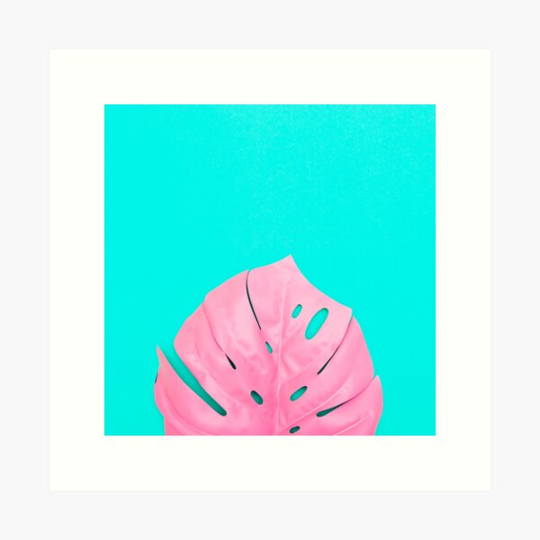 Leaf of Monstera Art Print
