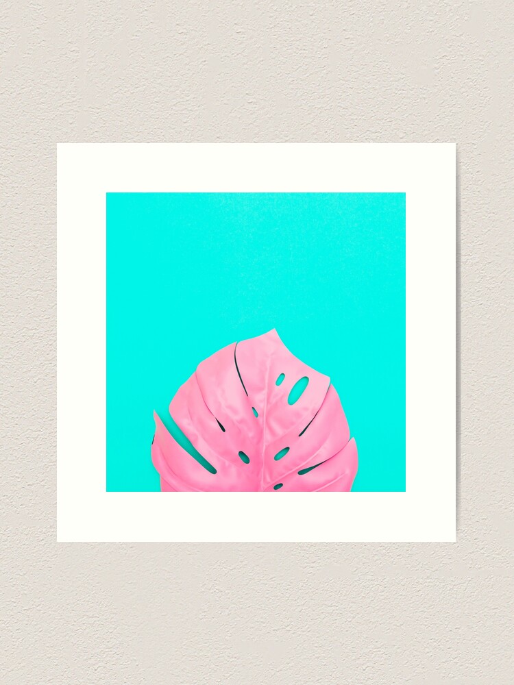 Alternate view of Leaf of Monstera Art Print