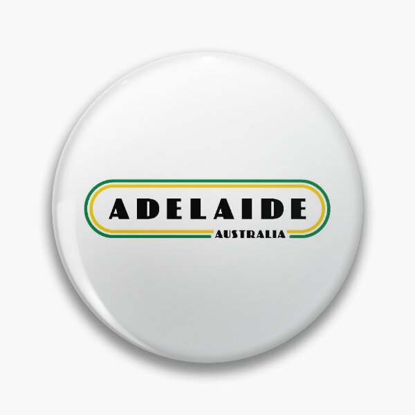 Item preview, Adelaide City Aussie Australia Retro Vintage Lines designed and sold by creativecaveman.