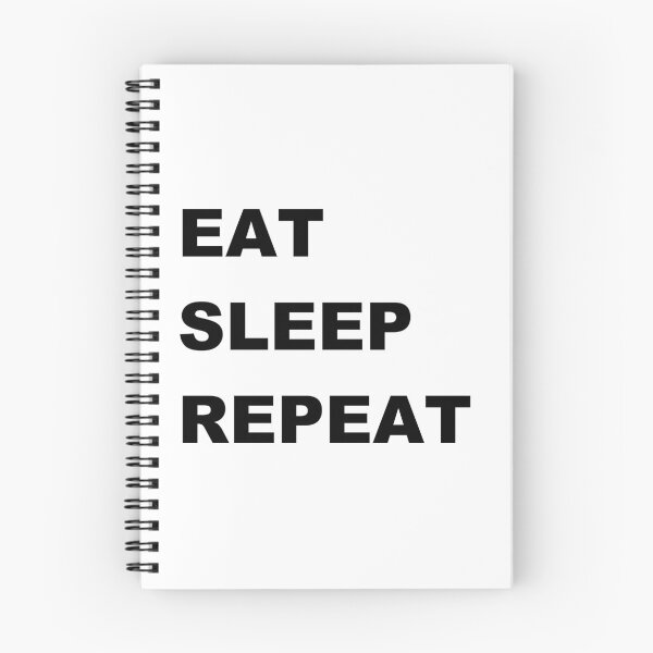 Artikelvorschau, Eat Sleep Repeat Slogan entworfen und verkauft von cu-b3.