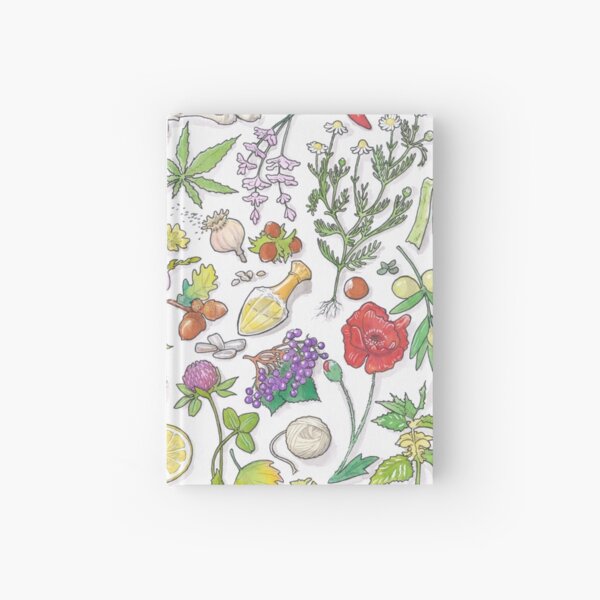 Item preview, Dungeons and Dragons, Herbalism flatlay, bright color designed and sold by Hasel-Anne.
