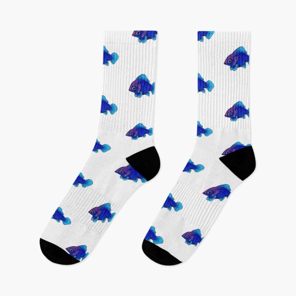 Item preview, blue fish  designed and sold by AnnaBaldon.