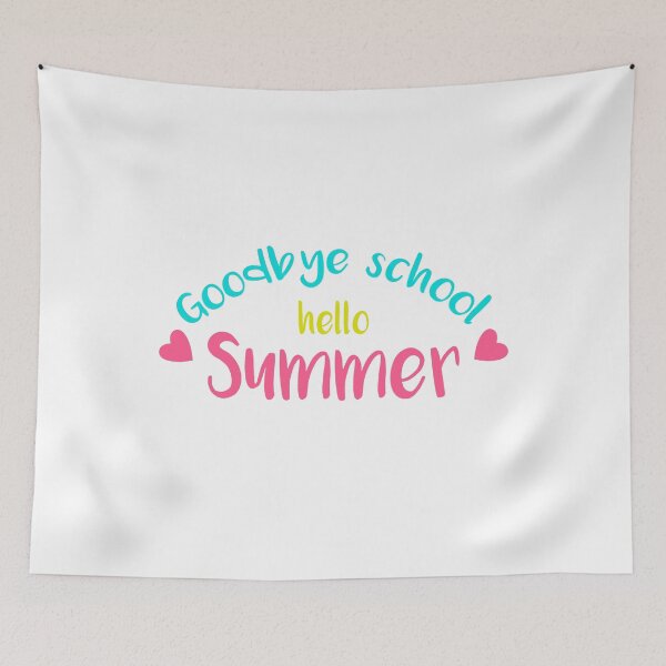 Item preview, Goodbye school, hello summer designed and sold by Statim.