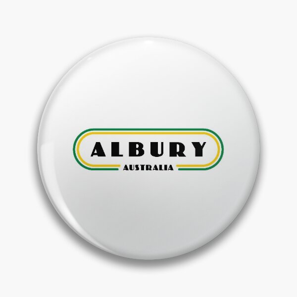 Item preview, Albury City Aussie Australia Retro Vintage Lines designed and sold by creativecaveman.