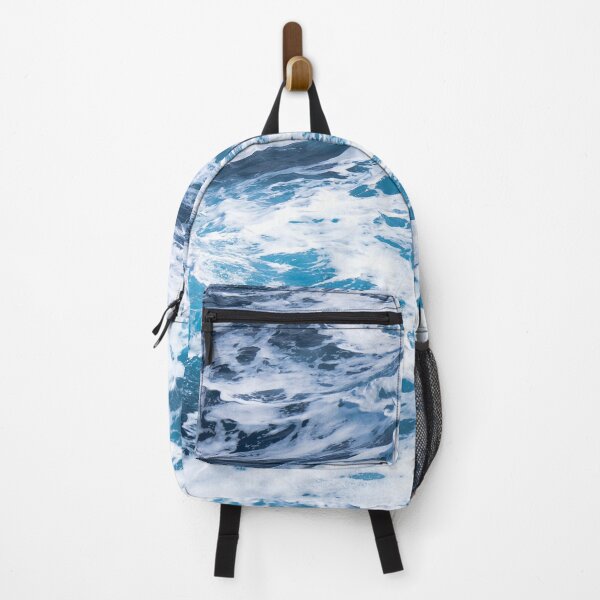 Item preview, Blue and white ocean waves designed and sold by Jenmag.