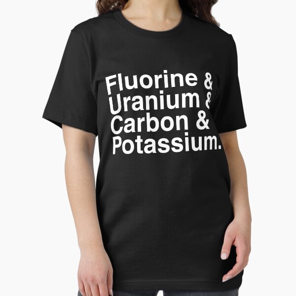 Item preview, Fluorine & Uranium & Carbon & Potassium. designed and sold by squidyes.
