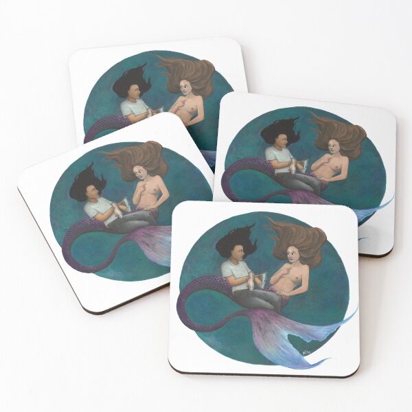 Item preview, French Sign Language Mermaid designed and sold by LeslieProngue.