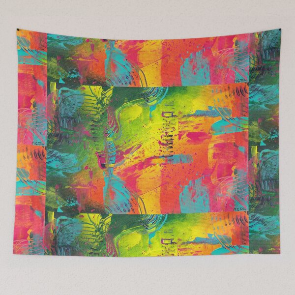 Item preview, Alternative - colorful abstract painting designed and sold by acdlart.