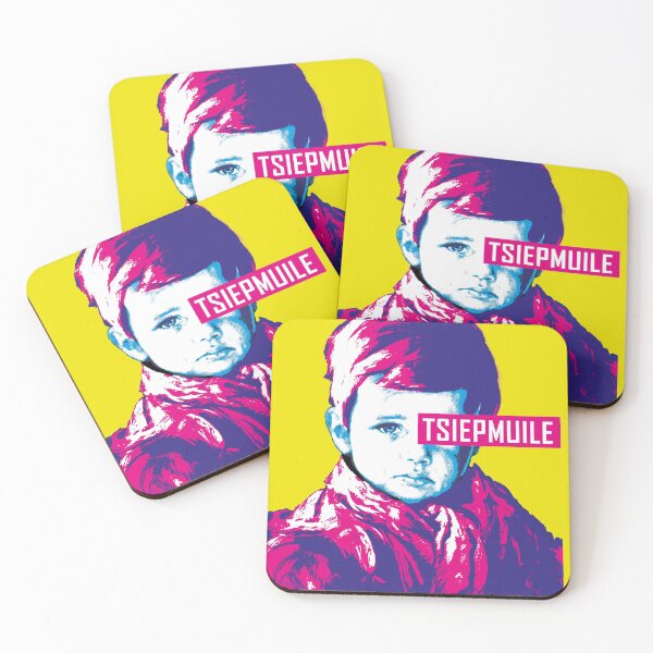 Item preview, the curse of the crying boy in magenta and yellow - Tsiepmuile designed and sold by naiverider.