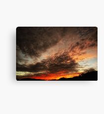 Sunrise 10th Dec 2012 Canvas Print