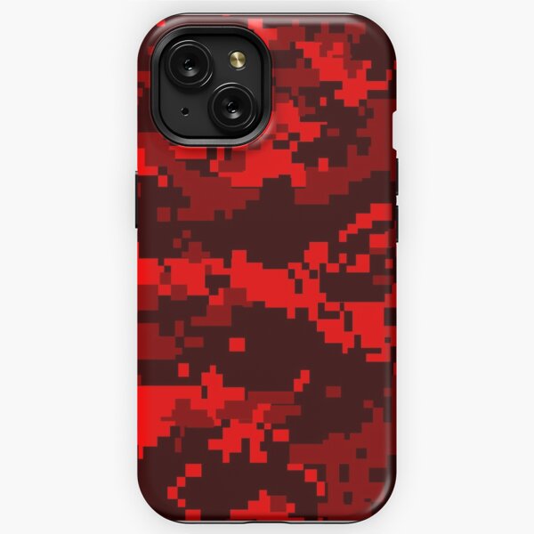 Red Camo iPhone Case –