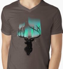 Northern Lights Men's V-Neck T-Shirt