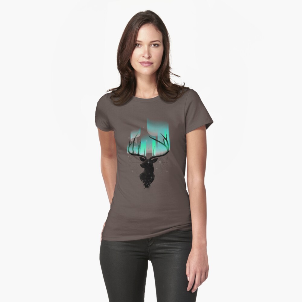 Item preview, Fitted T-Shirt designed and sold by angrymonk.