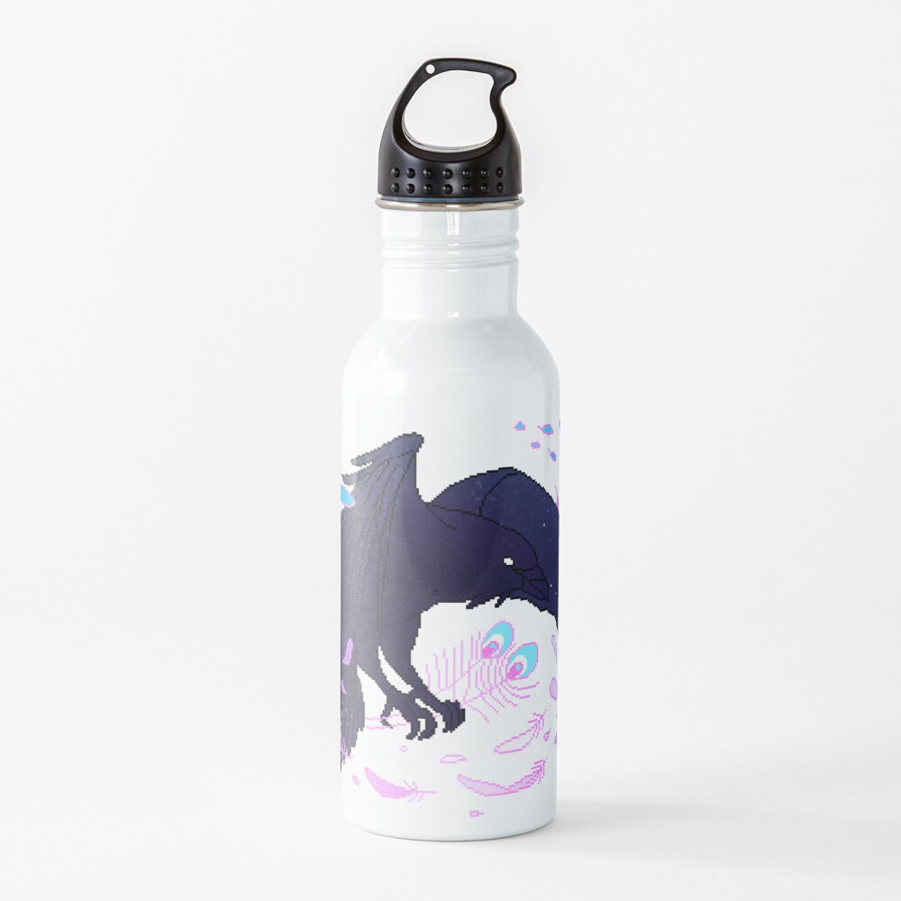 Transgender Pride Galaxy Raven (requested) Water Bottle
