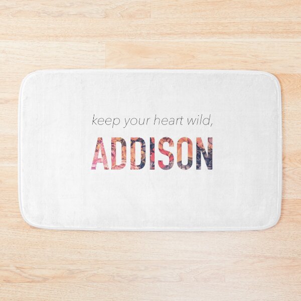 Item preview, Addison, keep your heart wild designed and sold by Cátia Lima.