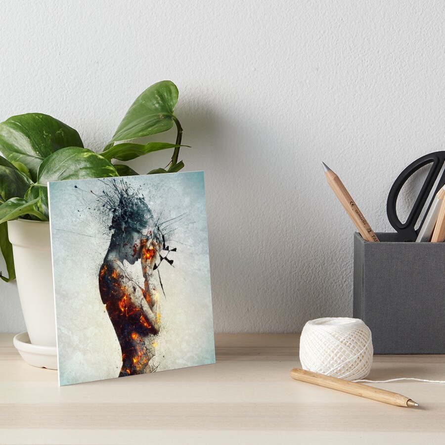 Deliberation Art Board Print