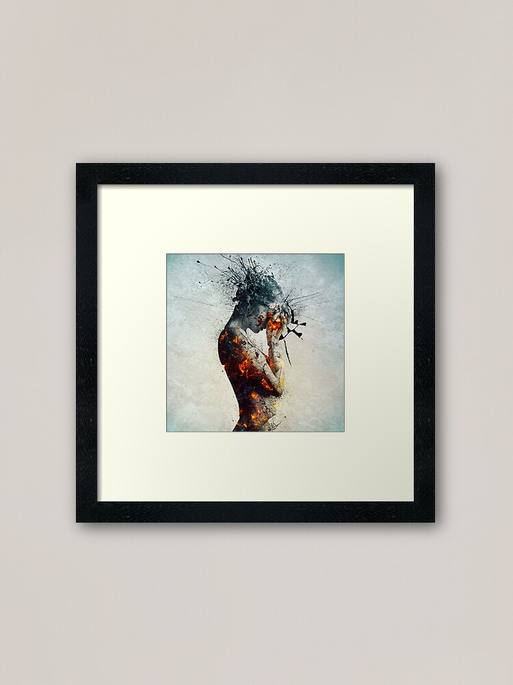 Alternate view of Deliberation Framed Art Print