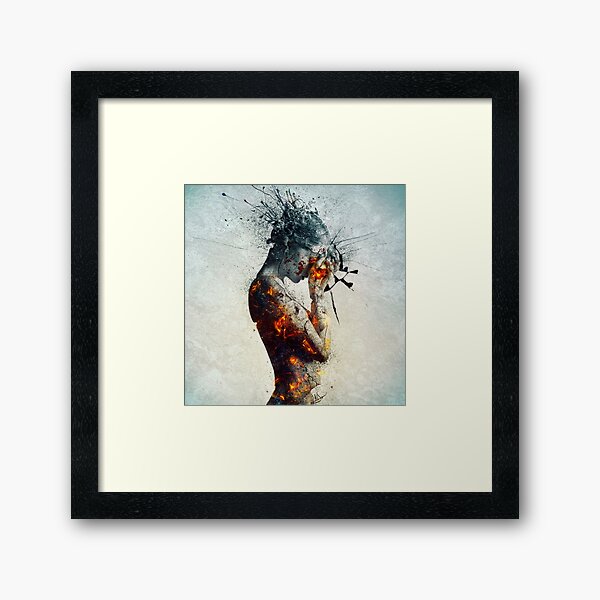 Deliberation Framed Art Print