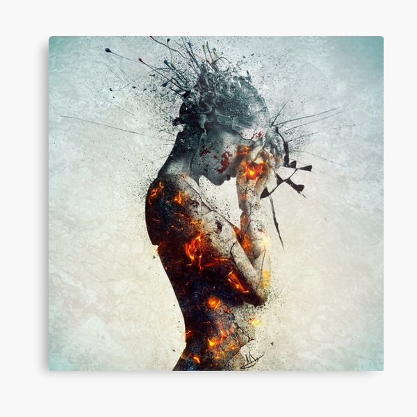 Deliberation Metal Print