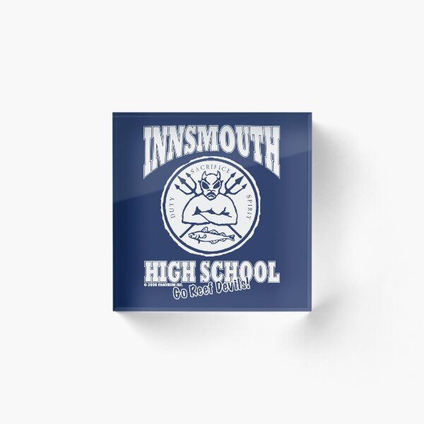 Innsmouth High School Acrylic Block