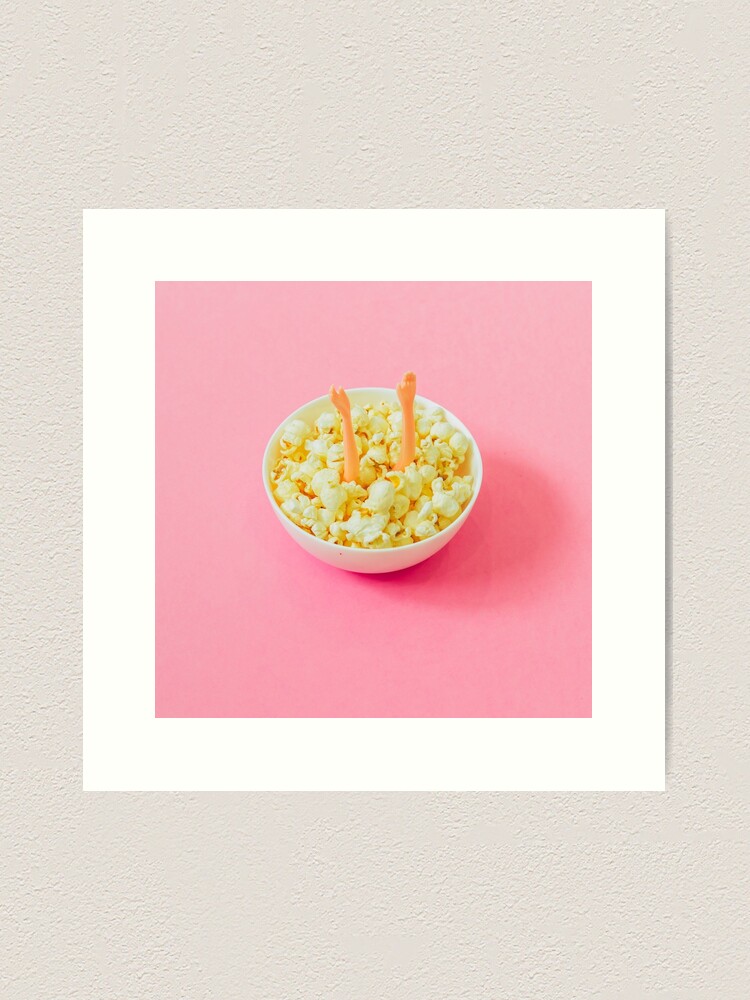 Alternate view of Popcorn Art Art Print