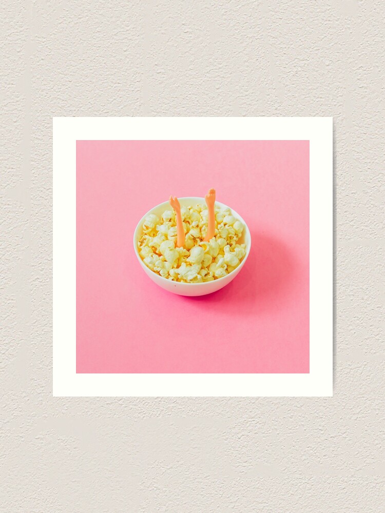 Alternate view of Popcorn Art Art Print